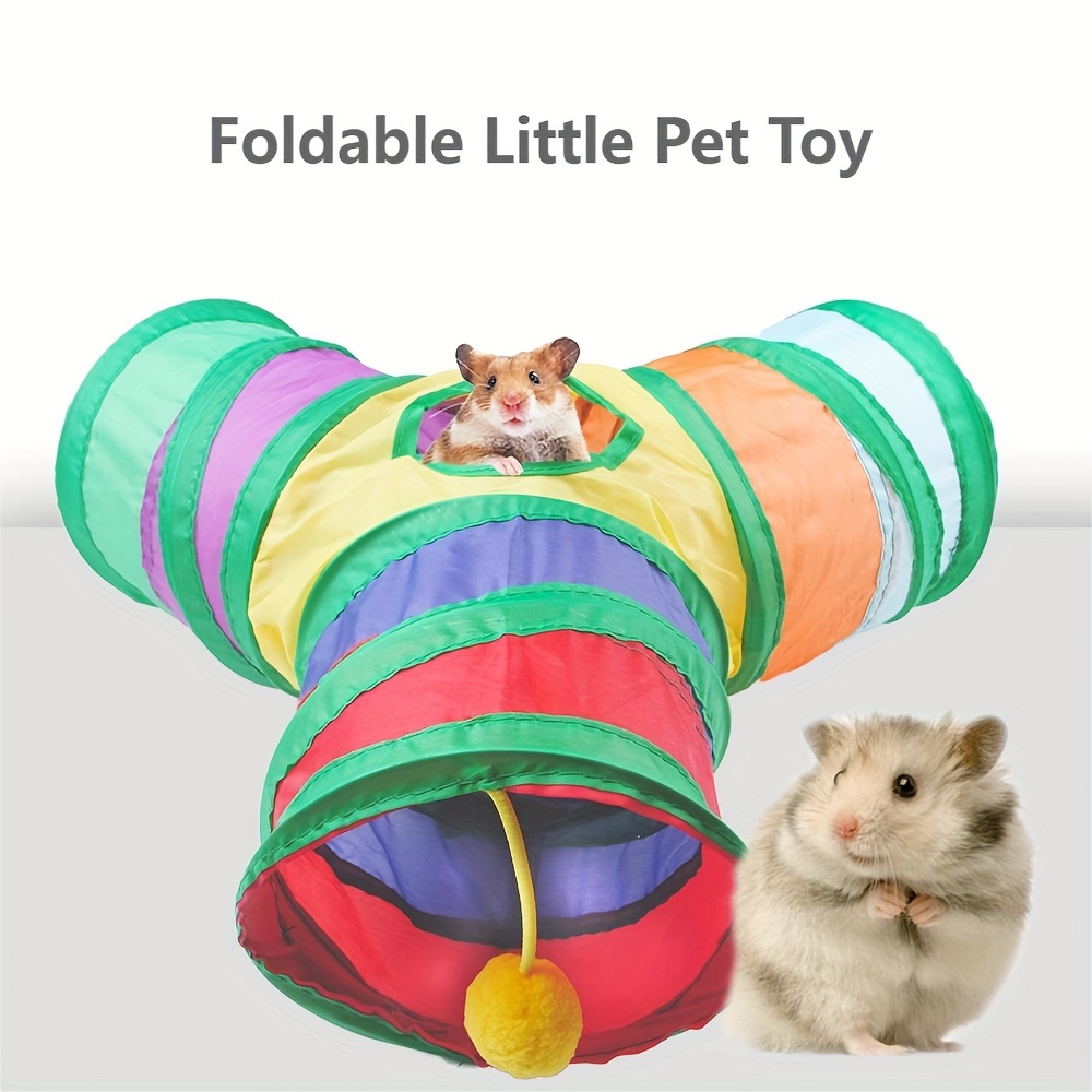 Tubo de túnel de hámster, juguete para mascotas, juguete surtido de  bricolaje, juguete para ejercicio de túnel para ratón, hámster y otros  animales