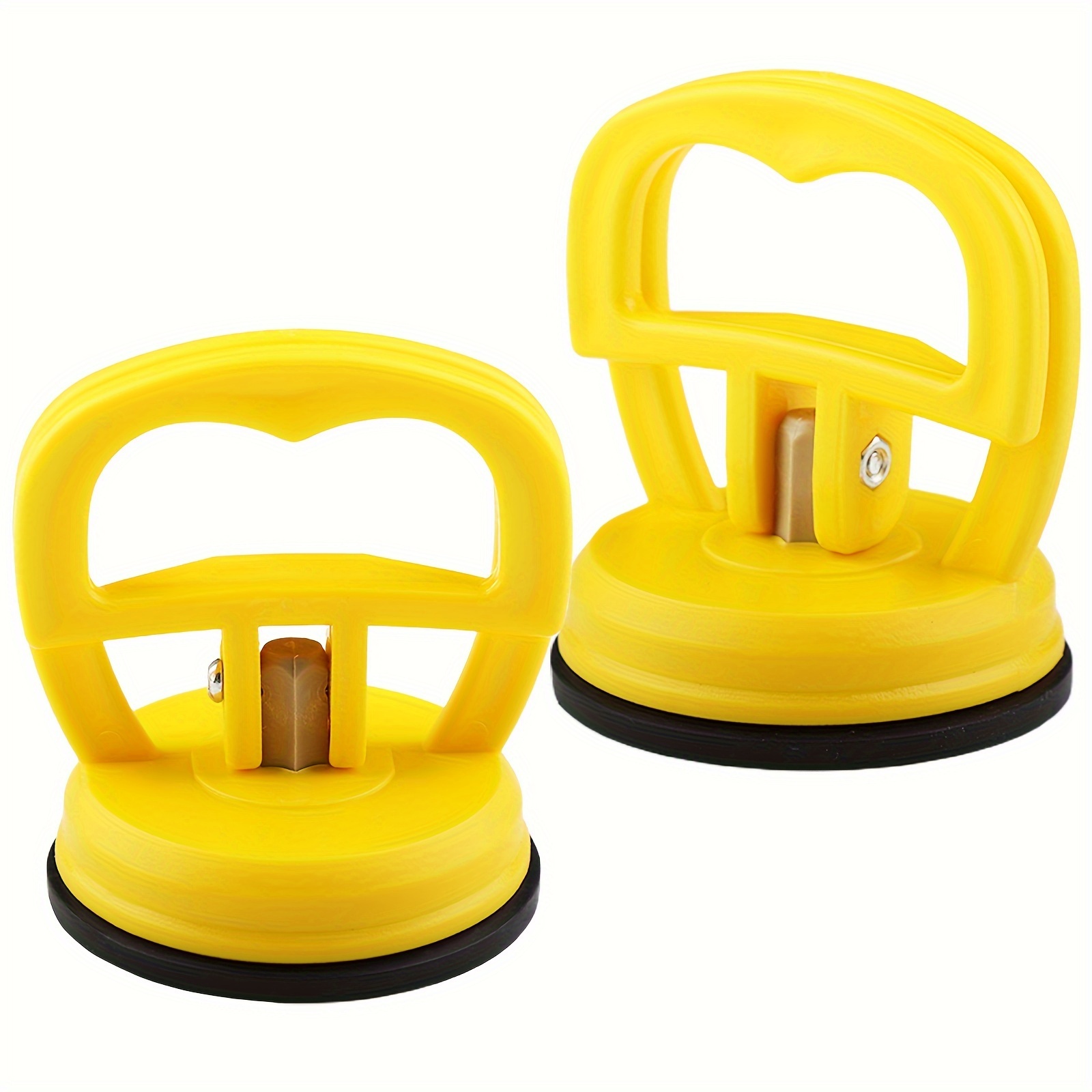 2 PCS Mini Car Dent Repair Extracteur Ventouse Panneau De Carrosserie  Sucker Remover Outil (Jaune)