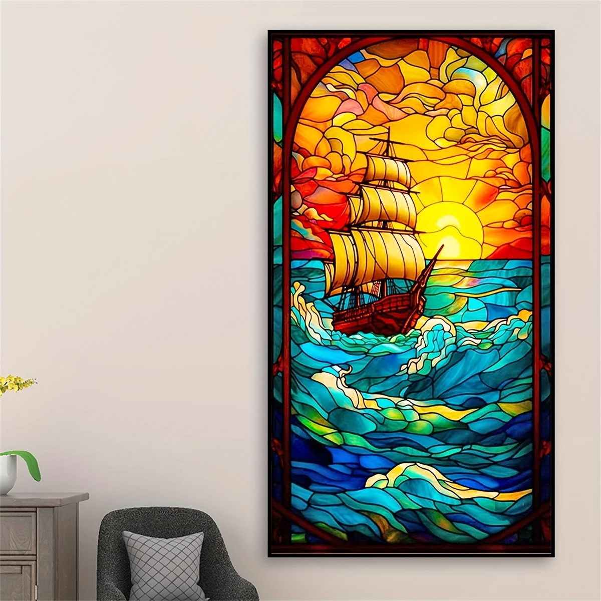 Large Size Without Frame Diy 5d Artificial Diamond Painting Set Crystal  Seahorse Artificial Diamond Painting Art Craft For Wall Decoration - Temu