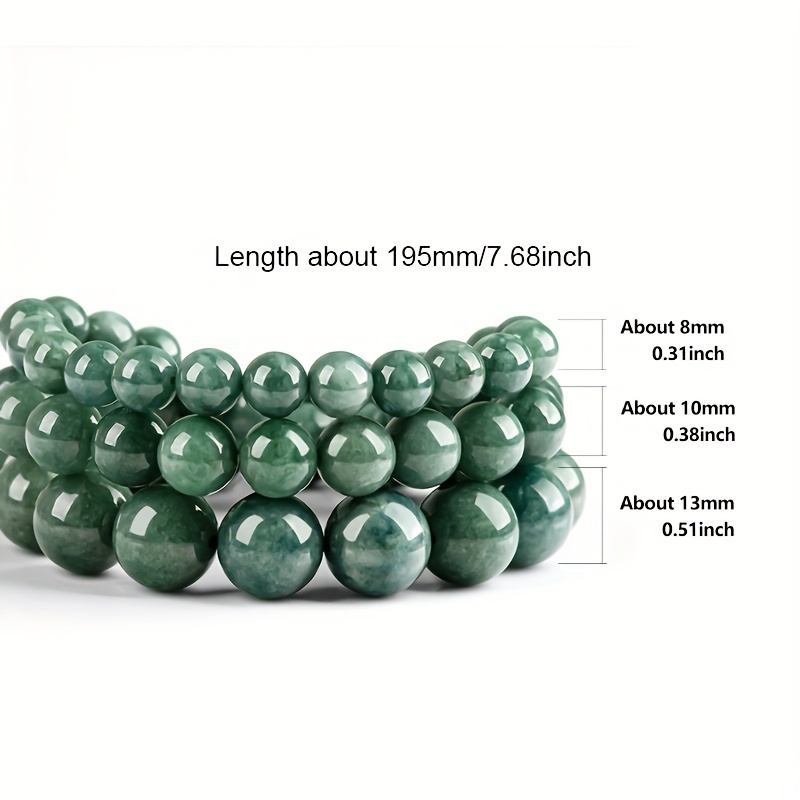 Jade Round Bead Hand String Bracelet