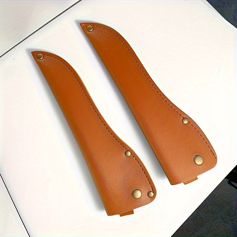 Leather Pocket Knife Sheath For Belt Edc Belt Folding Knife - Temu