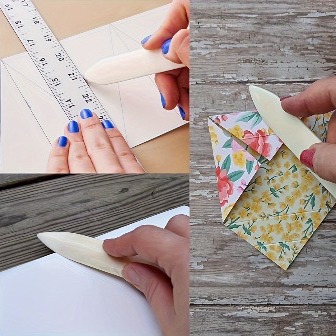 Bone Folder Tool For Scoring Folding Creasing Paper Leather - Temu