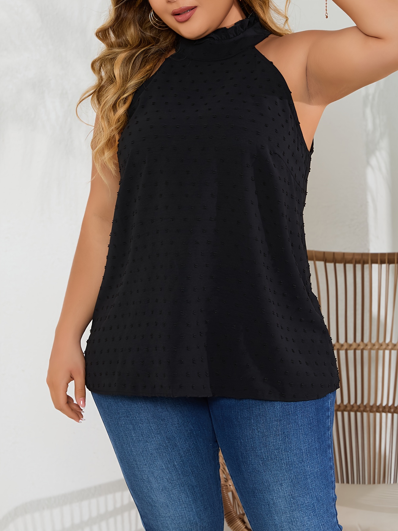 Camisa discount cuello halter