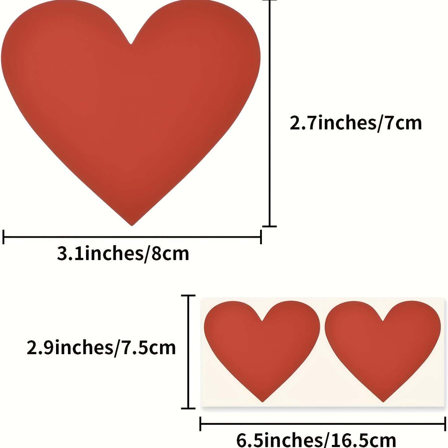 Heart Scratch Stickers Labels Heart Shape Scratch Stickers - Temu