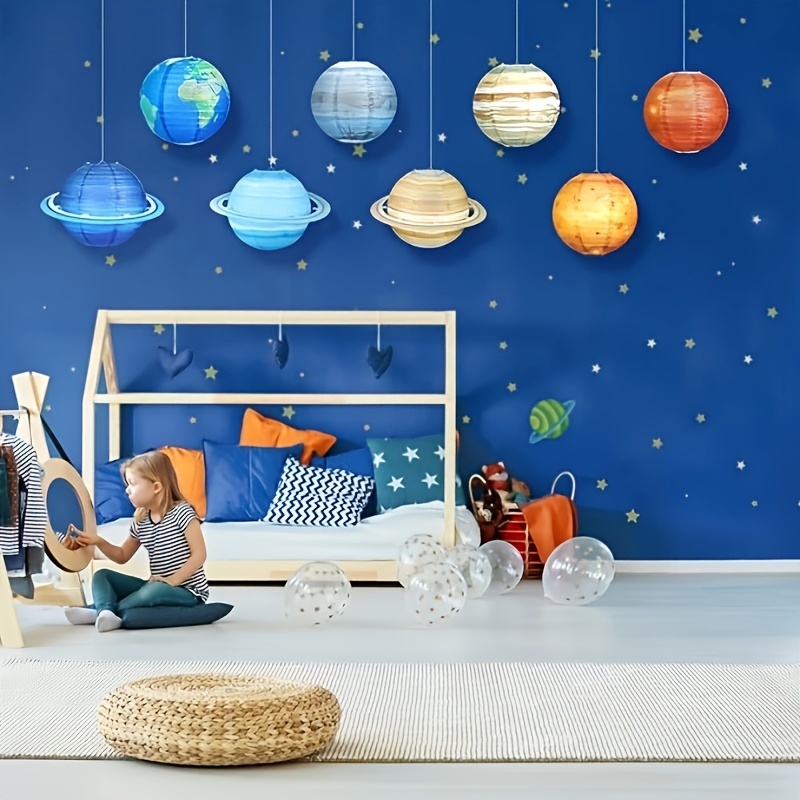 solar system theme bedroom