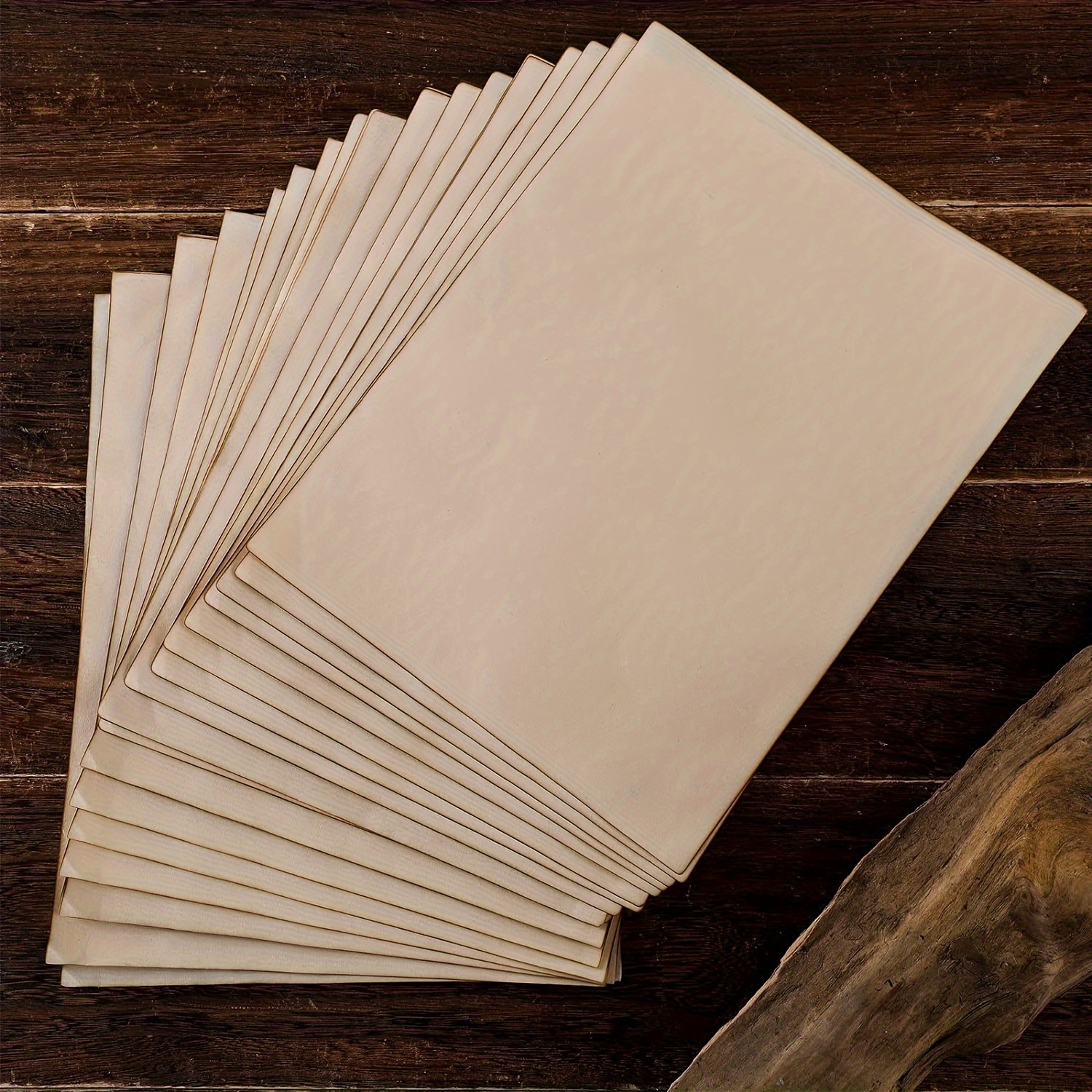 100pcs Watercolor Paper Handmade Antique Blank Deckle Edge Loose Leaf Paper  Loose Leaf Vintage Paper For Drawing Writing Sketch Invitations Crafts  Writers (a6), Free Shipping For New Users