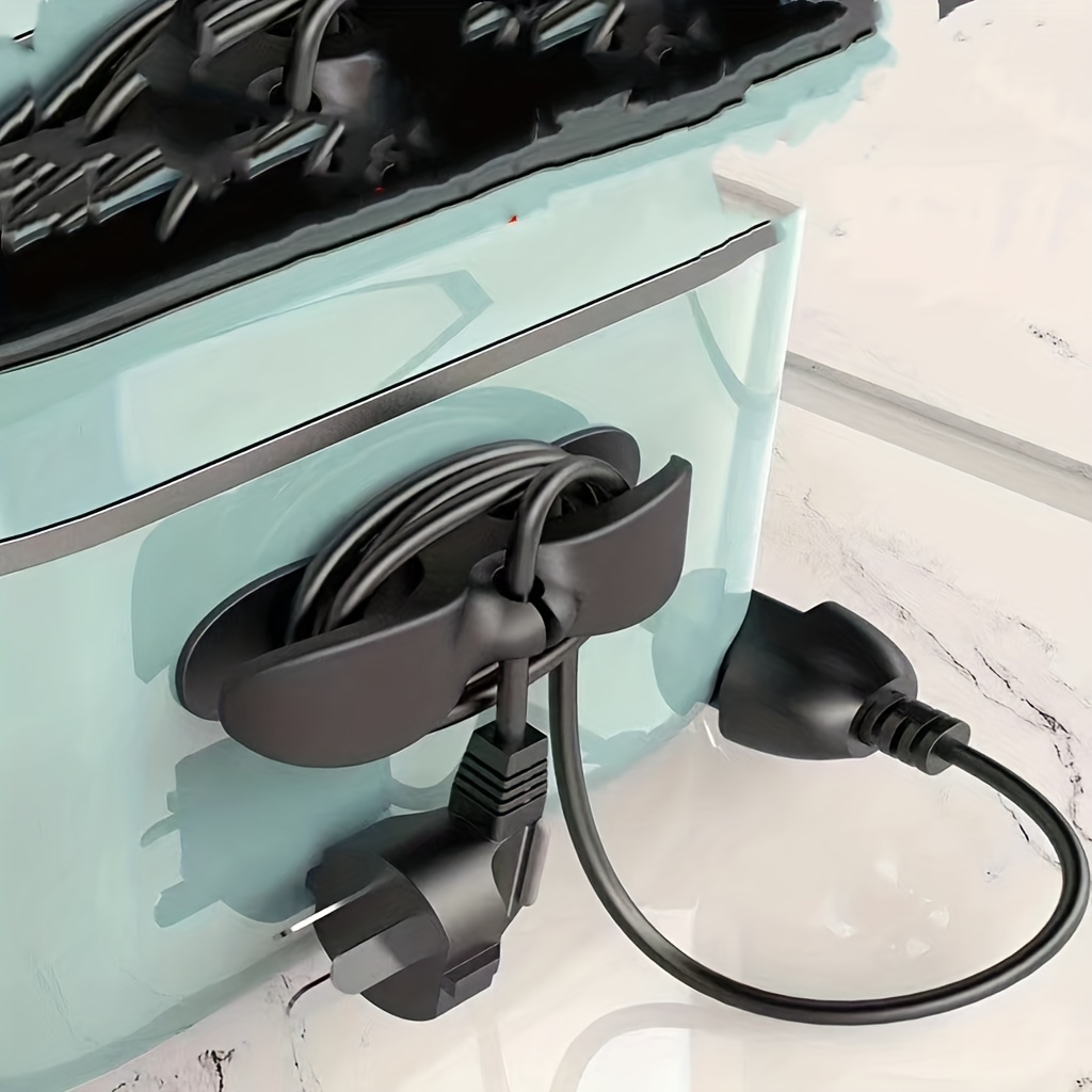 5pcs Kitchen Wire Winder Silicone Cord Organizer for Mixer Blender Coffee Maker