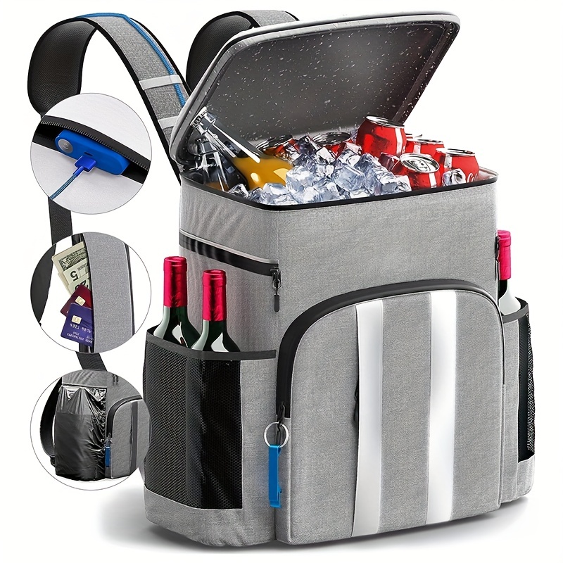 Backpack Coolers Insulated Leak Proof Free Returns Within 90 Days Temu