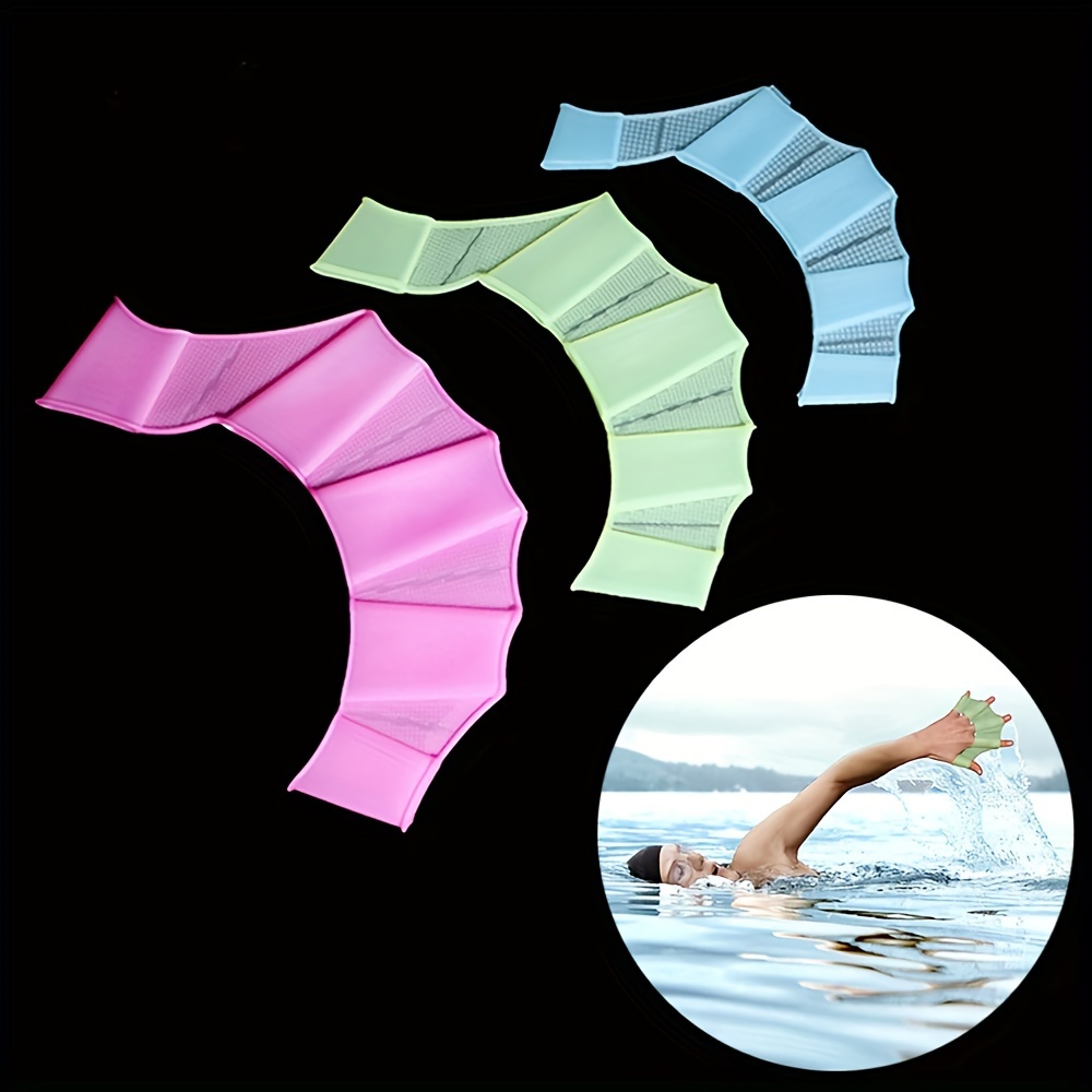 1 paire de palmes en silicone palme de natation pour mains - Temu Canada
