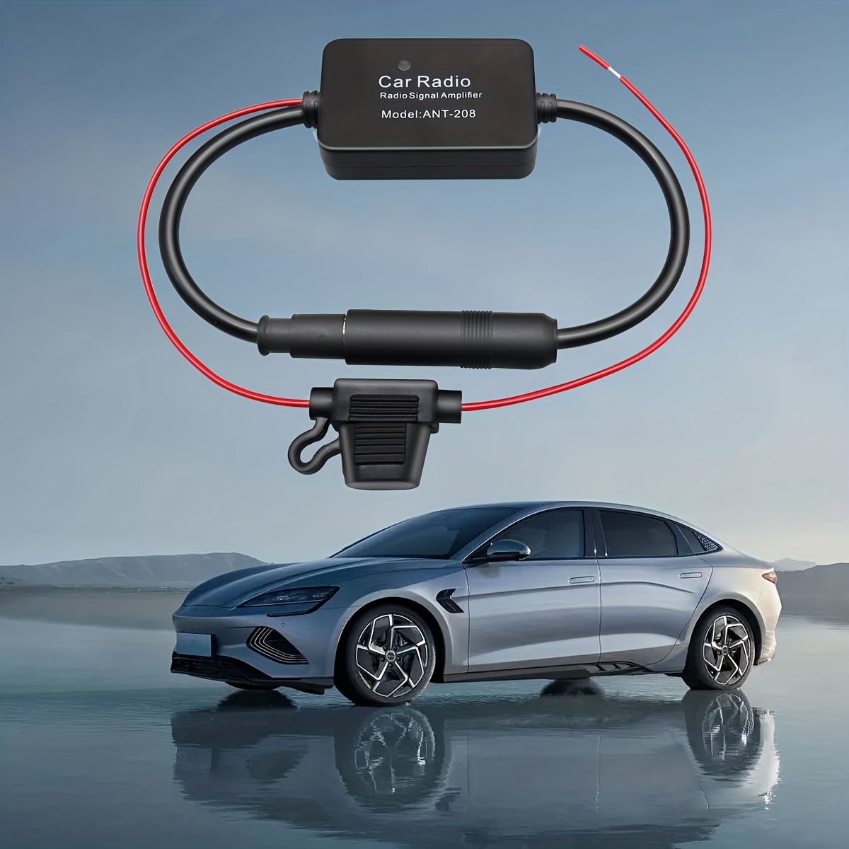 The New Ant208fm Car Radio Antenna Amplifier Am Dab Fm Antenna