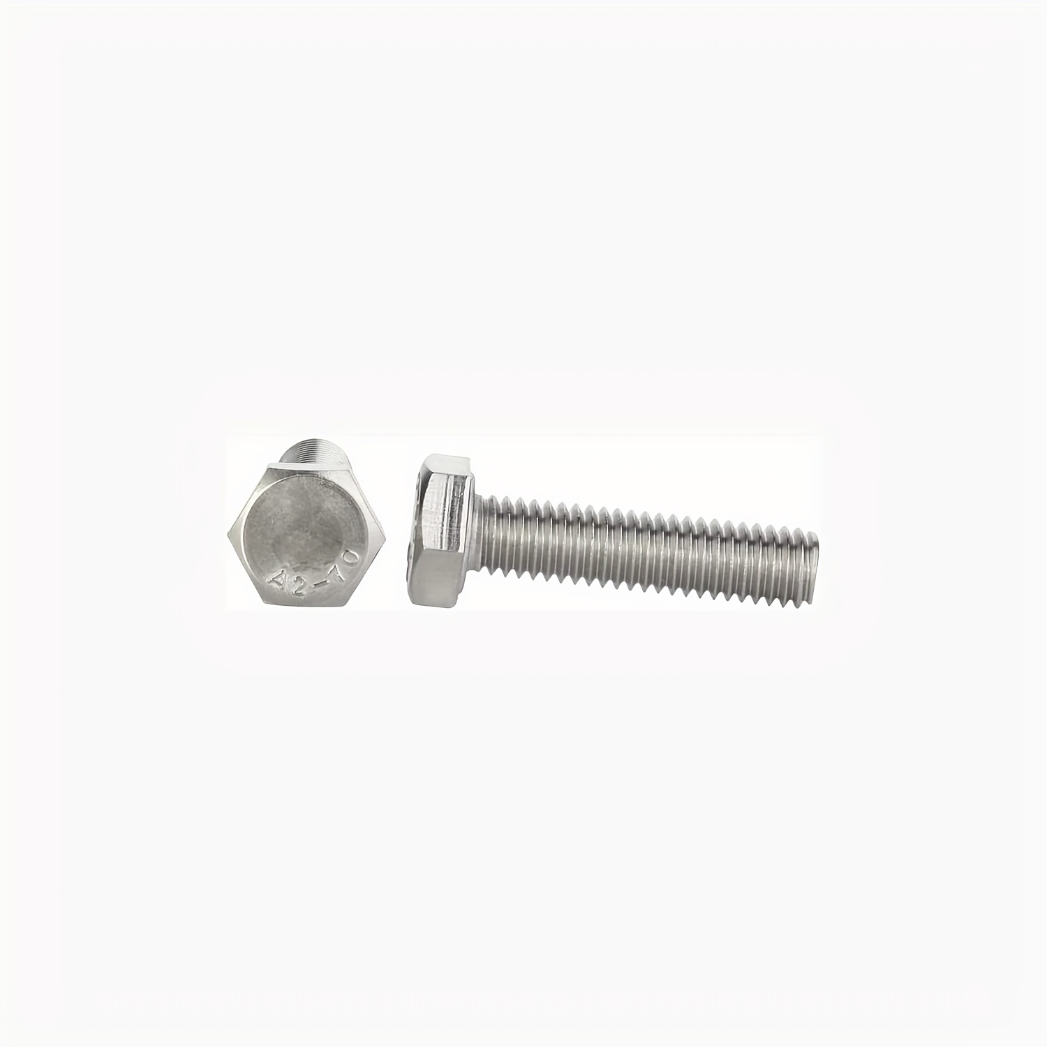 1/4-20 Stainless Hex Nuts, Stainless Steel 18-8 (304), Plain Finish, 25 PCS  : : Tools & Home Improvement