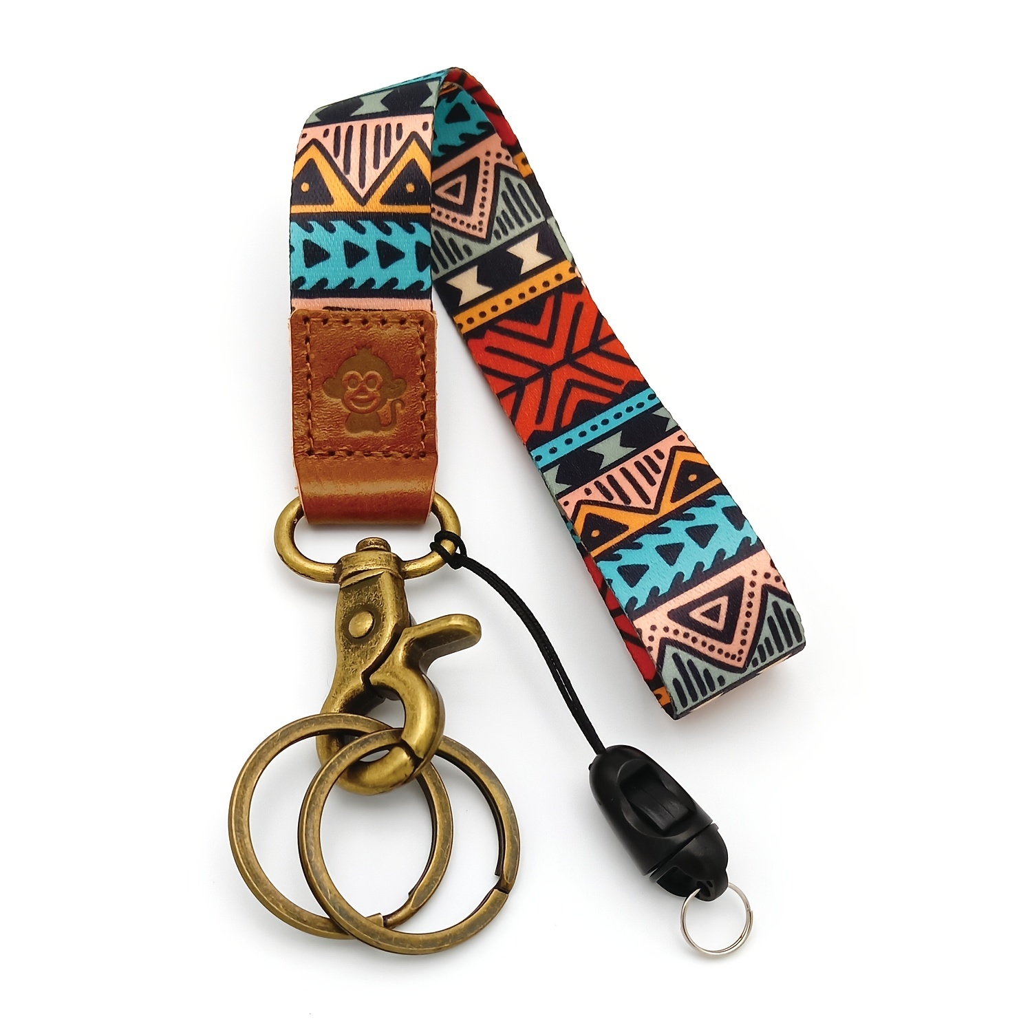 Cool Wristlet Keychain For Women And Men,key Chain Holder,wrist Lanyard For  Keys (natural Series) - Temu