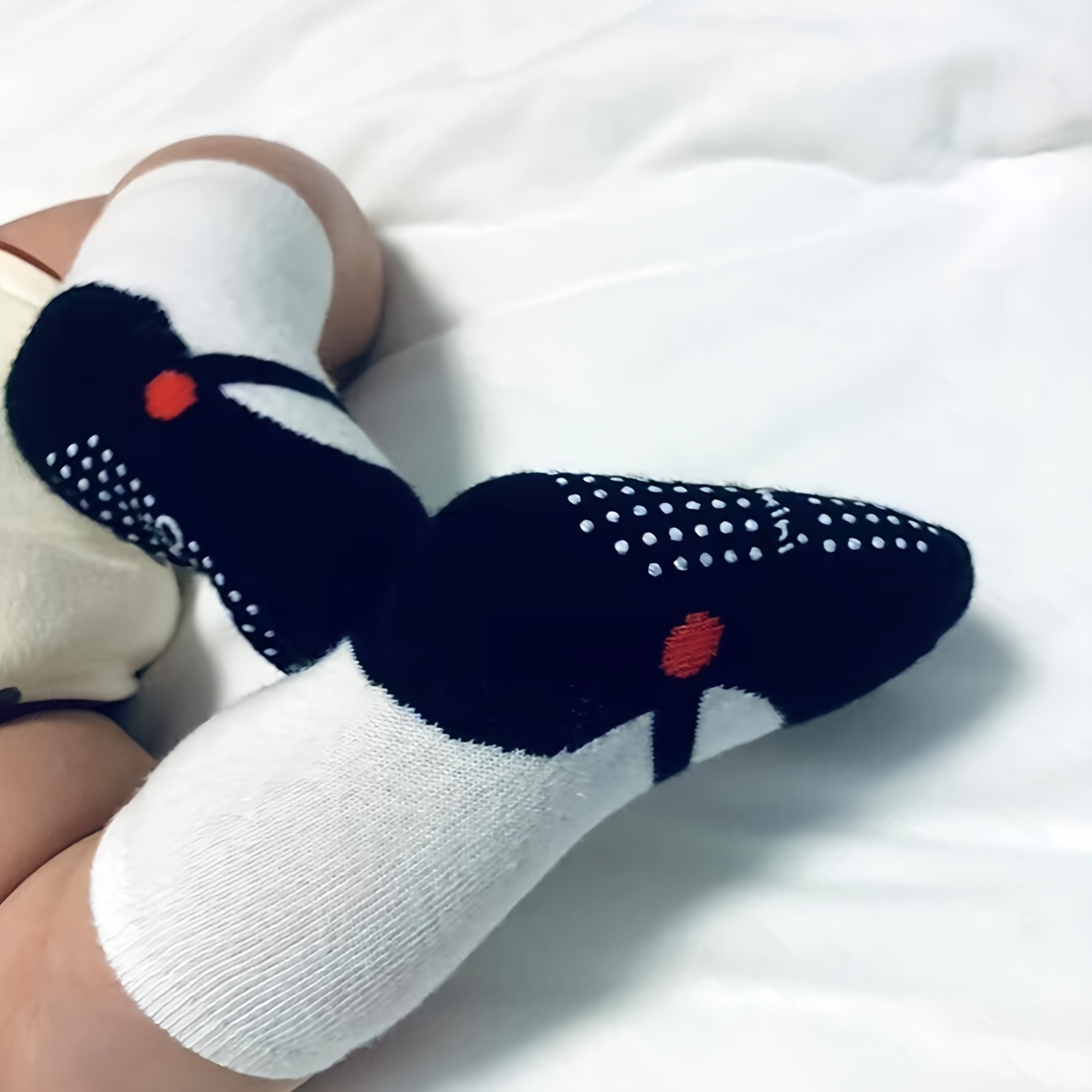 Calcetines unisex para bebé, calcetines antideslizantes de pato con parte  inferior de goma suave, botas de algodón para recién nacidos