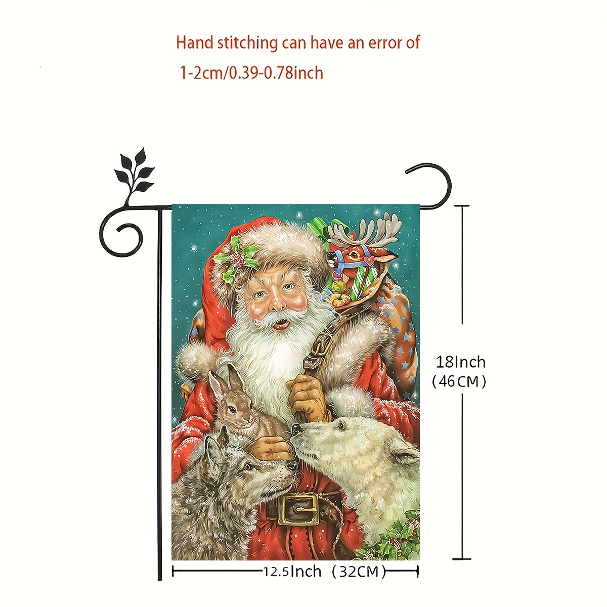 1pc Decorazioni Natalizie Esterno Gnome Santa Benvenuto - Temu Switzerland