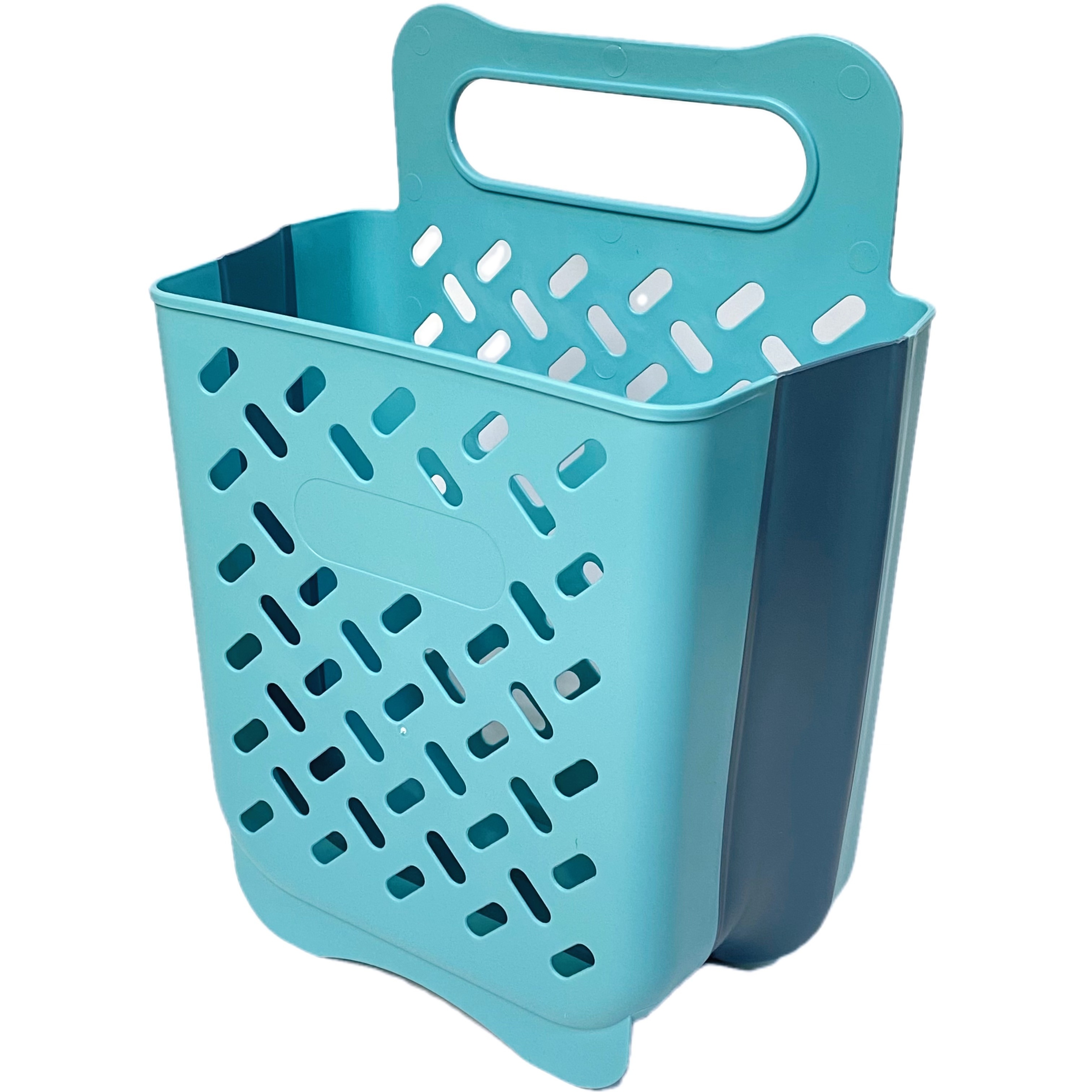plastic basket organizer Wall Mount Laundry Hamper Sundries Storage Holder