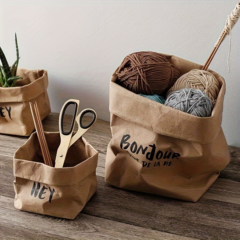 Paper bag storage ideas hot sale