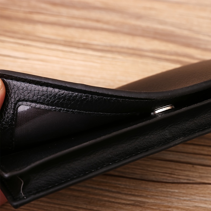 Men's Wallet Long Large Capacity With Zipper Closure Wallet For Men Wallet  Card Holder Wallet Men Slim Wallet Men Leather Wallet Men Leather Long Male  Purse Money Clips Money Bag - Temu
