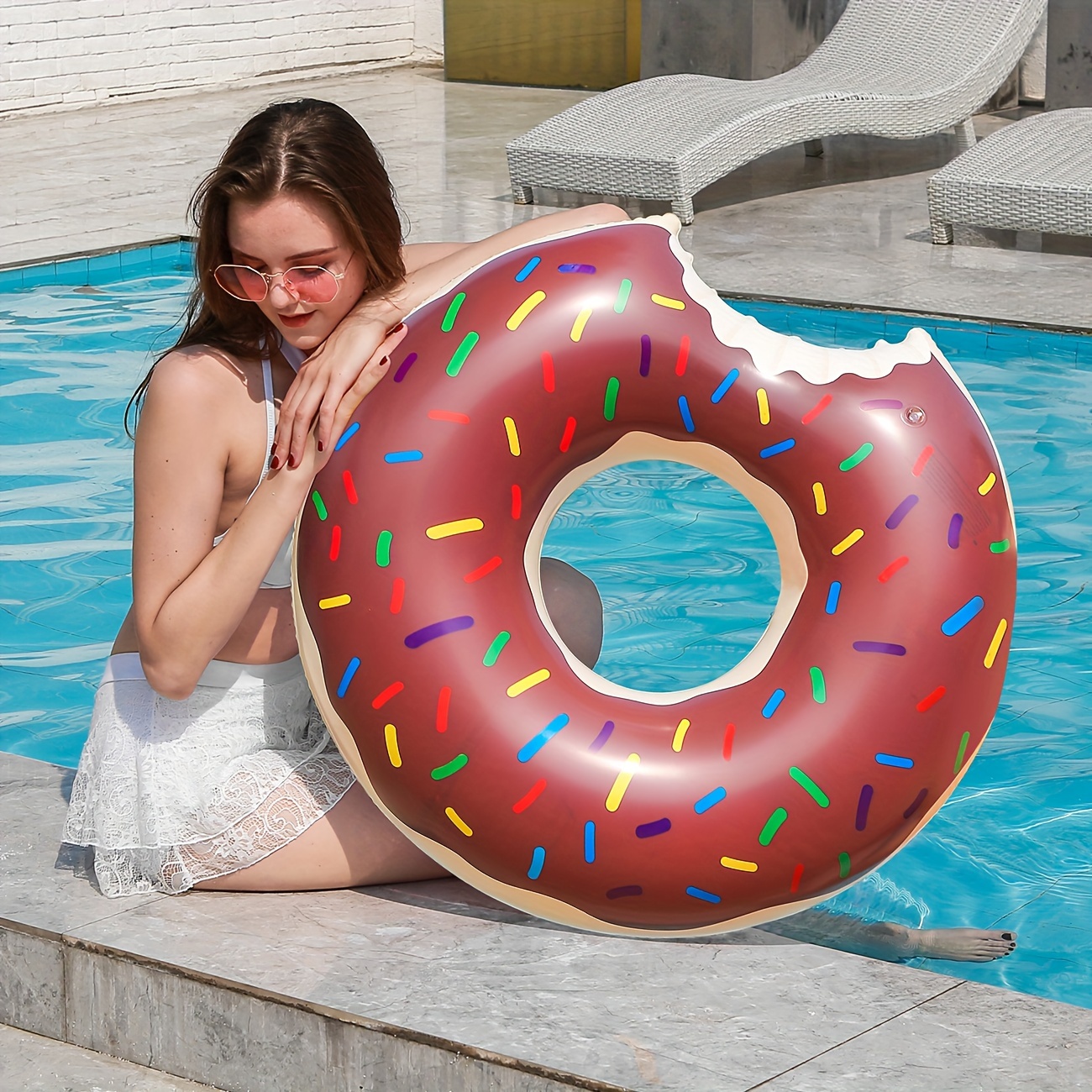 Intex best sale donut ring