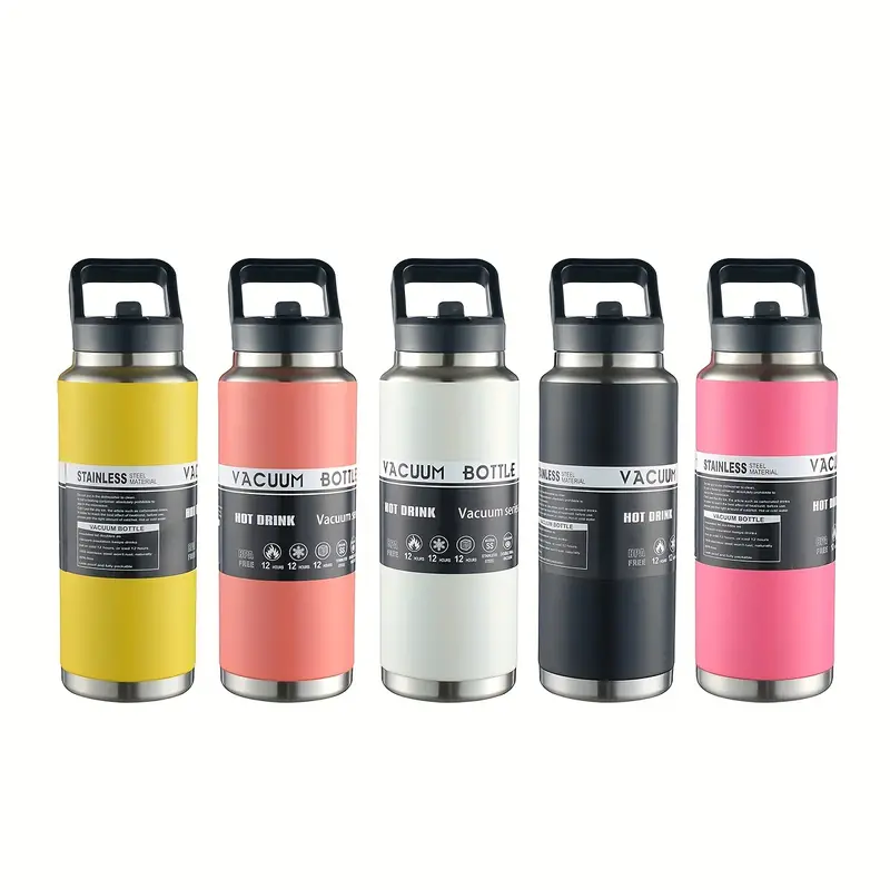 Vacuum Sports Water Bottle, Stainless Steel Insulated Water Cups