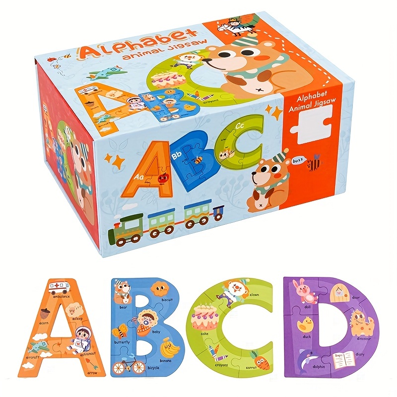 36Pcs Miniature Wooden Alphabet Letters Small Wood Numbers for