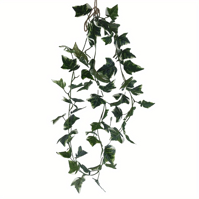 1pc Faux Greenery Garland, Artificial Leaves Hanging Vine For Farmhouse  Mantle Wedding Arch Backdrop Table Centerpiece Christmas Decor