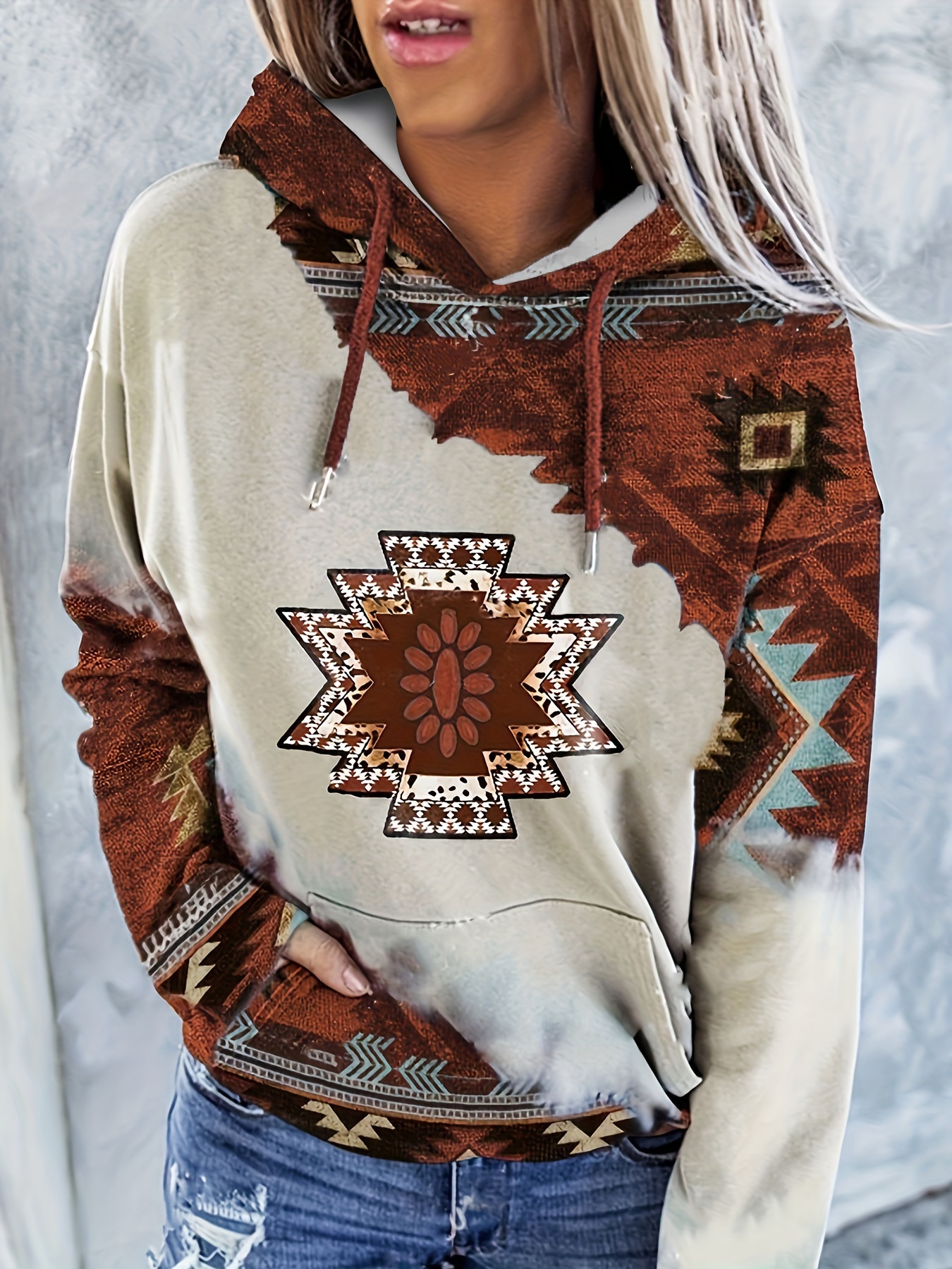Aztec Hoodie  Aztec Clothes - Aztec-Clothes
