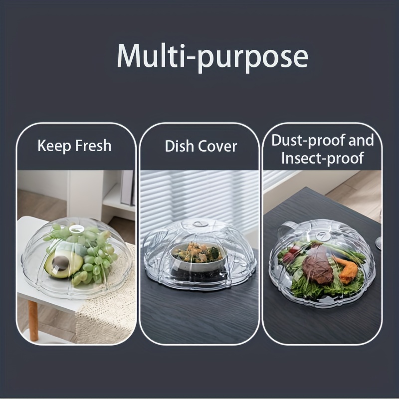 1pc Microwave Cover Microwave Heating Cover Transparent High