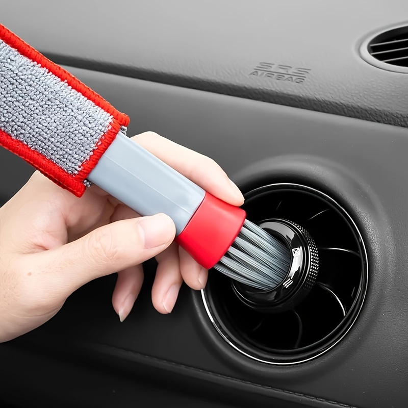 Mini Plumero para limpiar las rejillas del aire del coche, SENHAI 3 Packs limpieza  Cepillos de Aire Acondicionado para… - Multicleaners