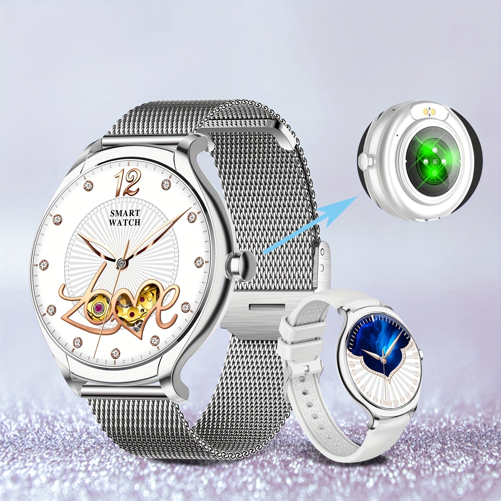 Reloj Inteligente Ineyes Mujer Reloj Moda Pantalla Hd 1 32 - Temu Chile