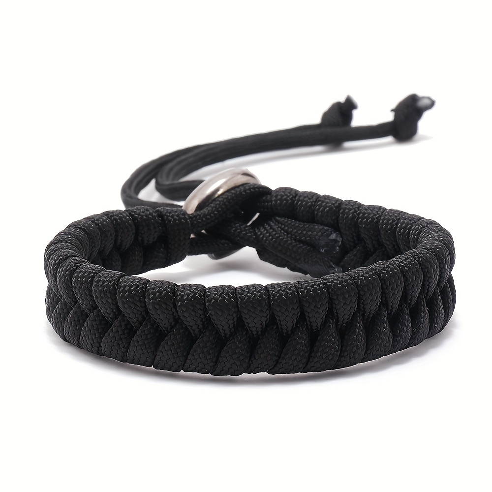 Paracord bracelet - Men - black