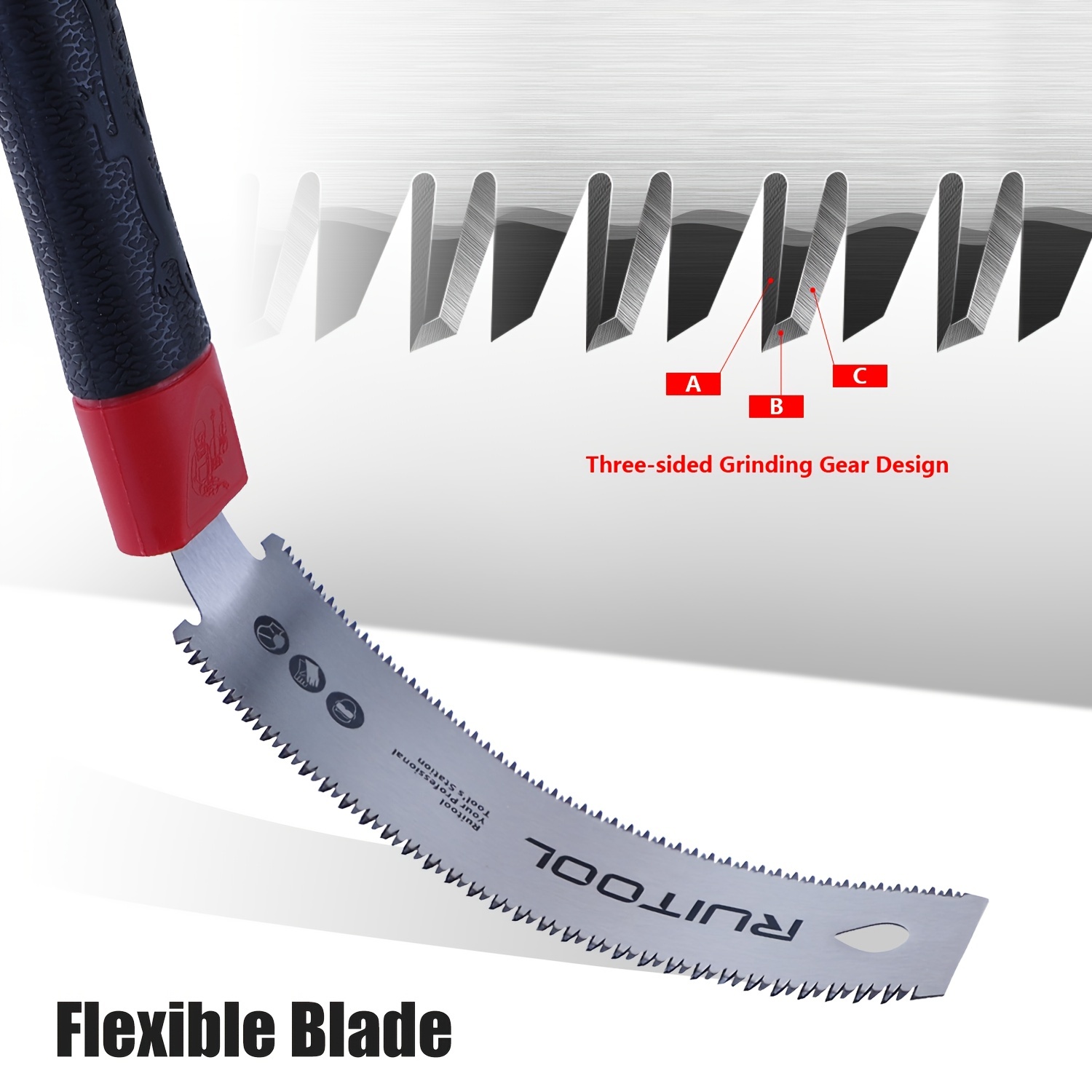 Japanese Hand Saw Double Edge Sided Pull Saw Flexible Blade - Temu