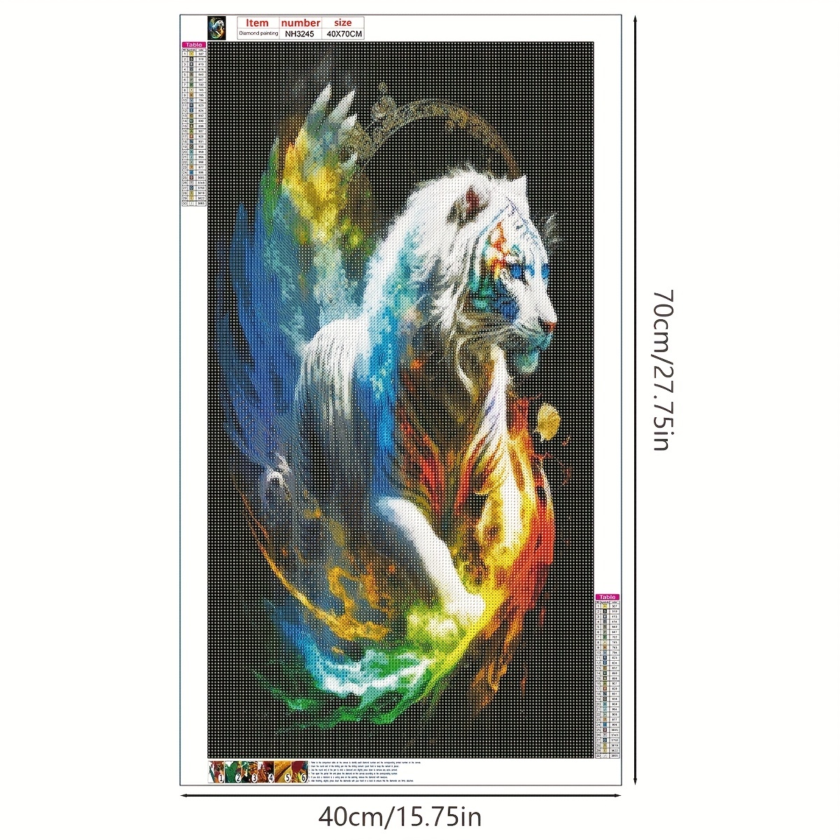 Diy 5d Diamond Painting Kits para adultos Niños Principiantes Full