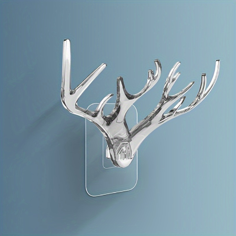 American Antler Decorative Hook Self-Adhesive Punch-Free Wall