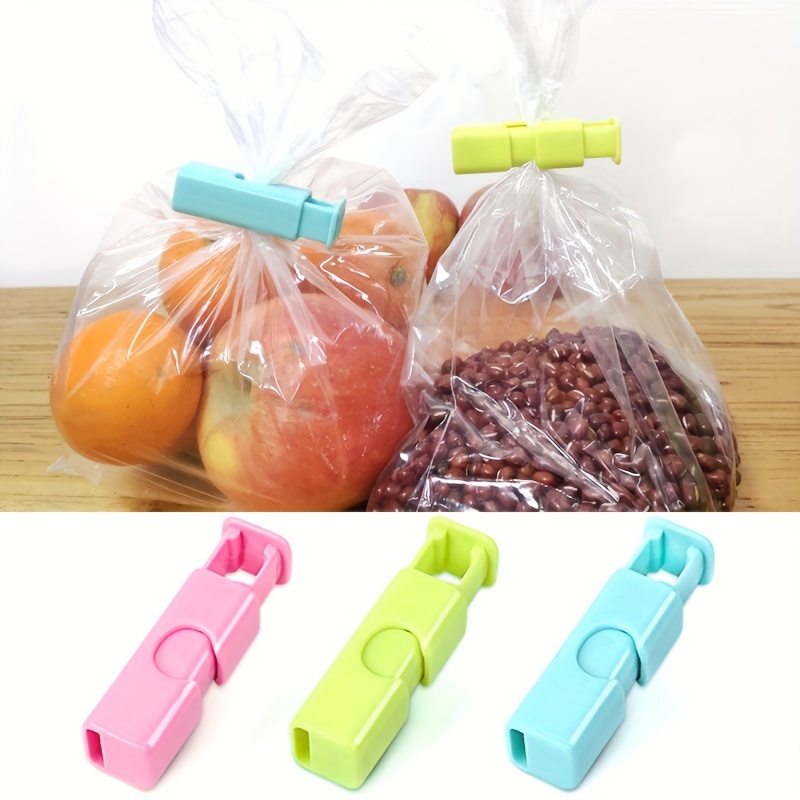 2PCS Mini Snack Bag Sealing Clip Food Preservation Bag Clip Snack