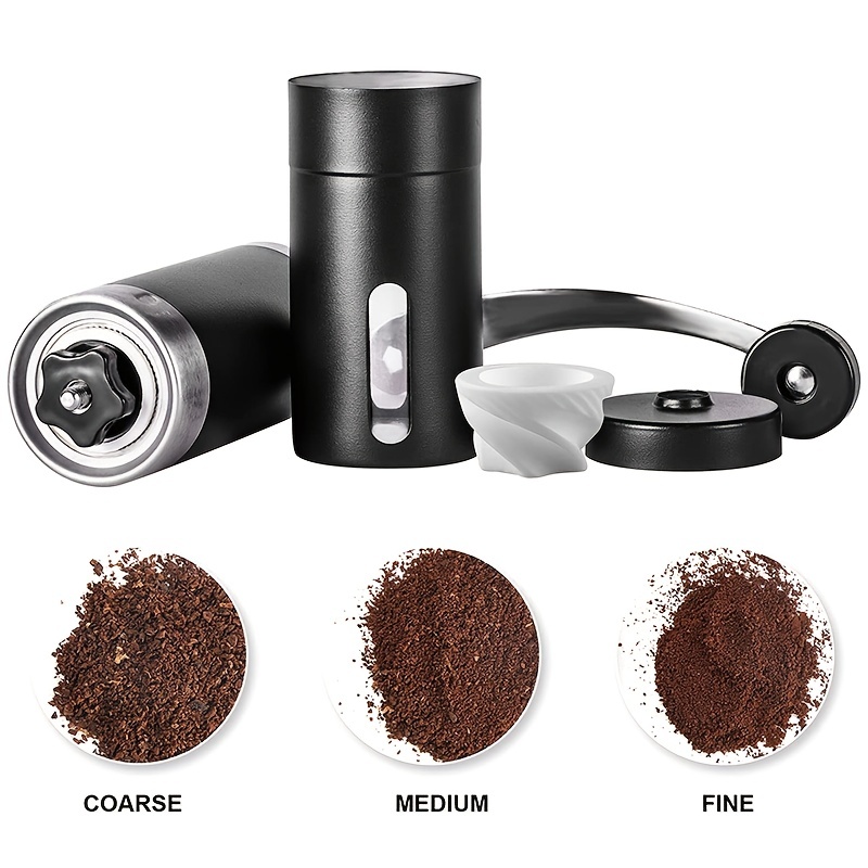 PARACITY Coffee Grinder Electric Burr, Small Cordless Coffee