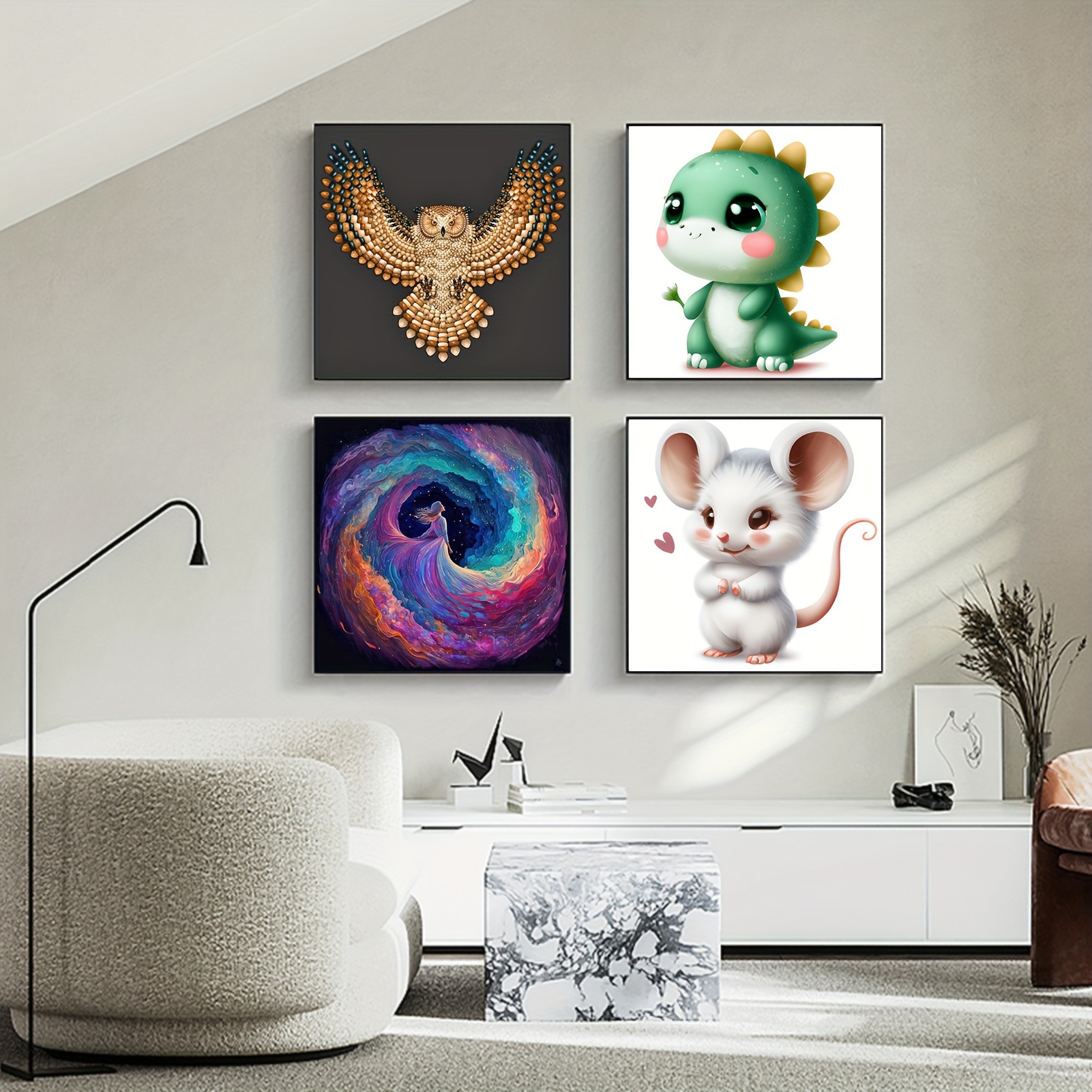 5d Diy Diamond Painting Animal Series Full Diamond Painting - Temu New  Zealand