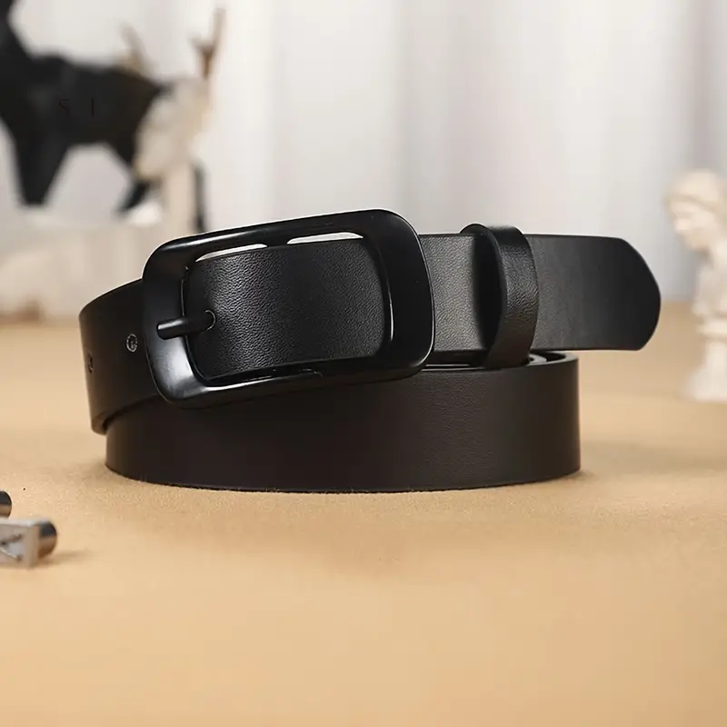 пин ремни винтажные однотонные ремни из искусственной кожи для женщин повседневные джинсы брюки поясные детали 10