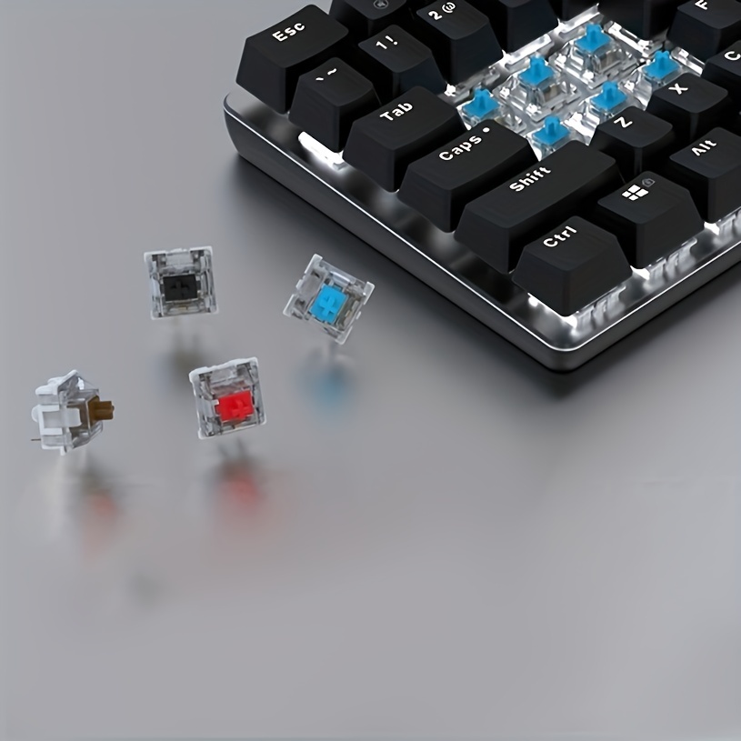 Ajazz Ak33 Hot Swappable Mechanical Keyboard: 82 Keys Diy - Temu