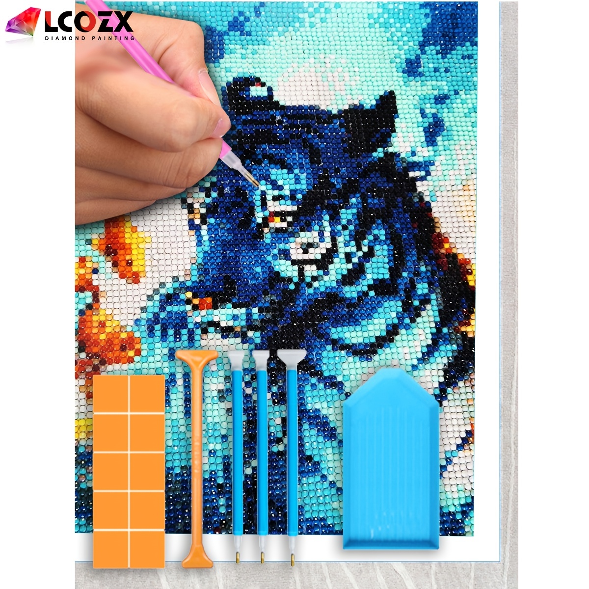 1 Set Diamond Painting Kids Set 22pcs Diamond Art Sticker - Temu