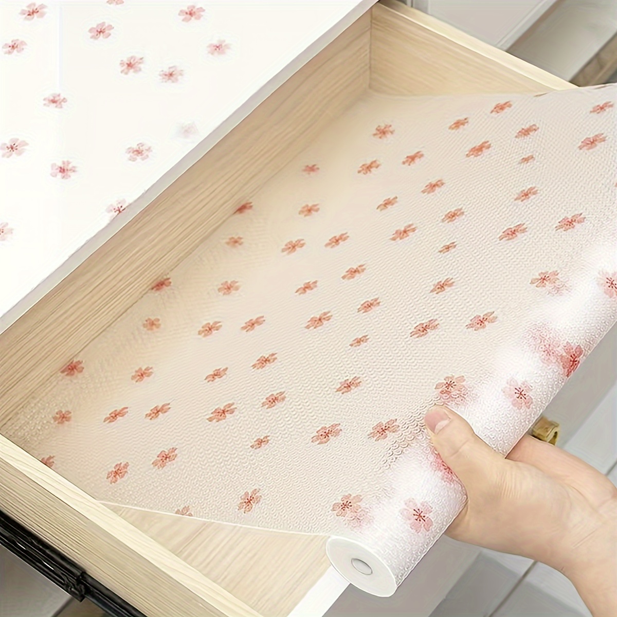 1 Roll Can Cut Table Mat Drawers Cabinet Shelf Liners Cartoon Cupboard  Placemat Waterproof Oil Thickened Kitchen Stickers