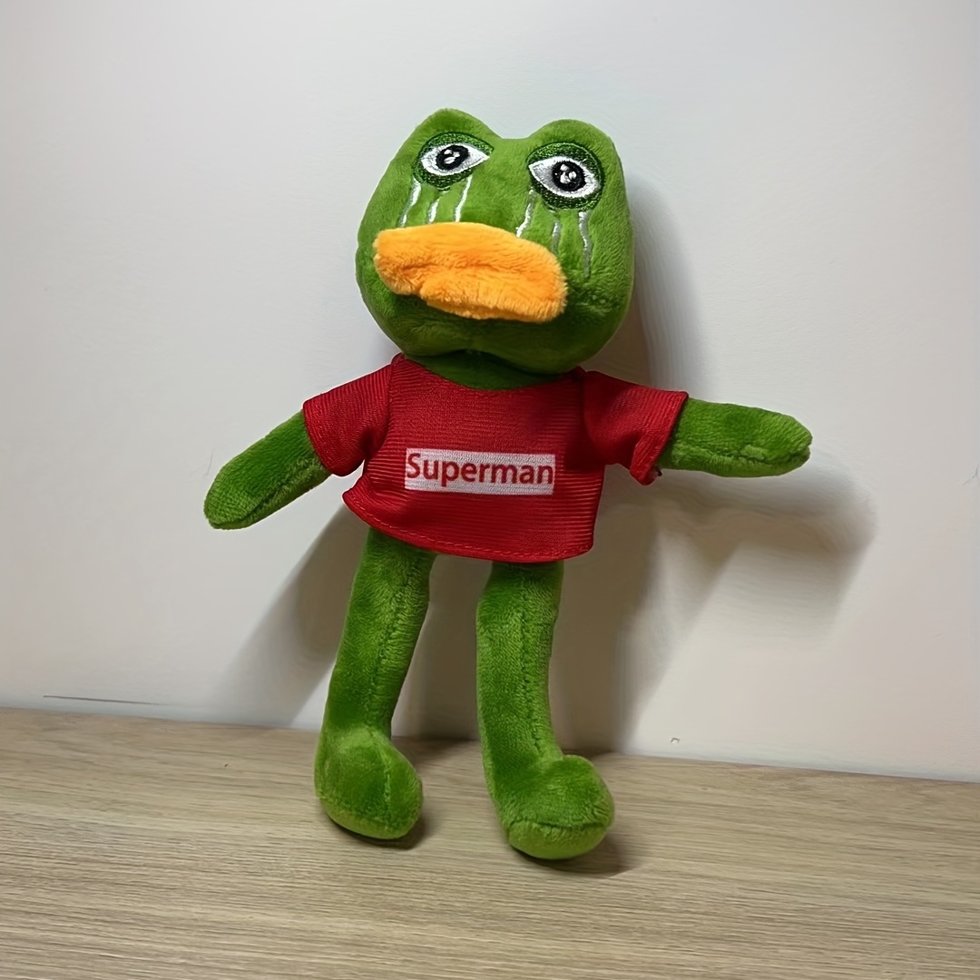Supreme Kermit the Frog Toy Pillow