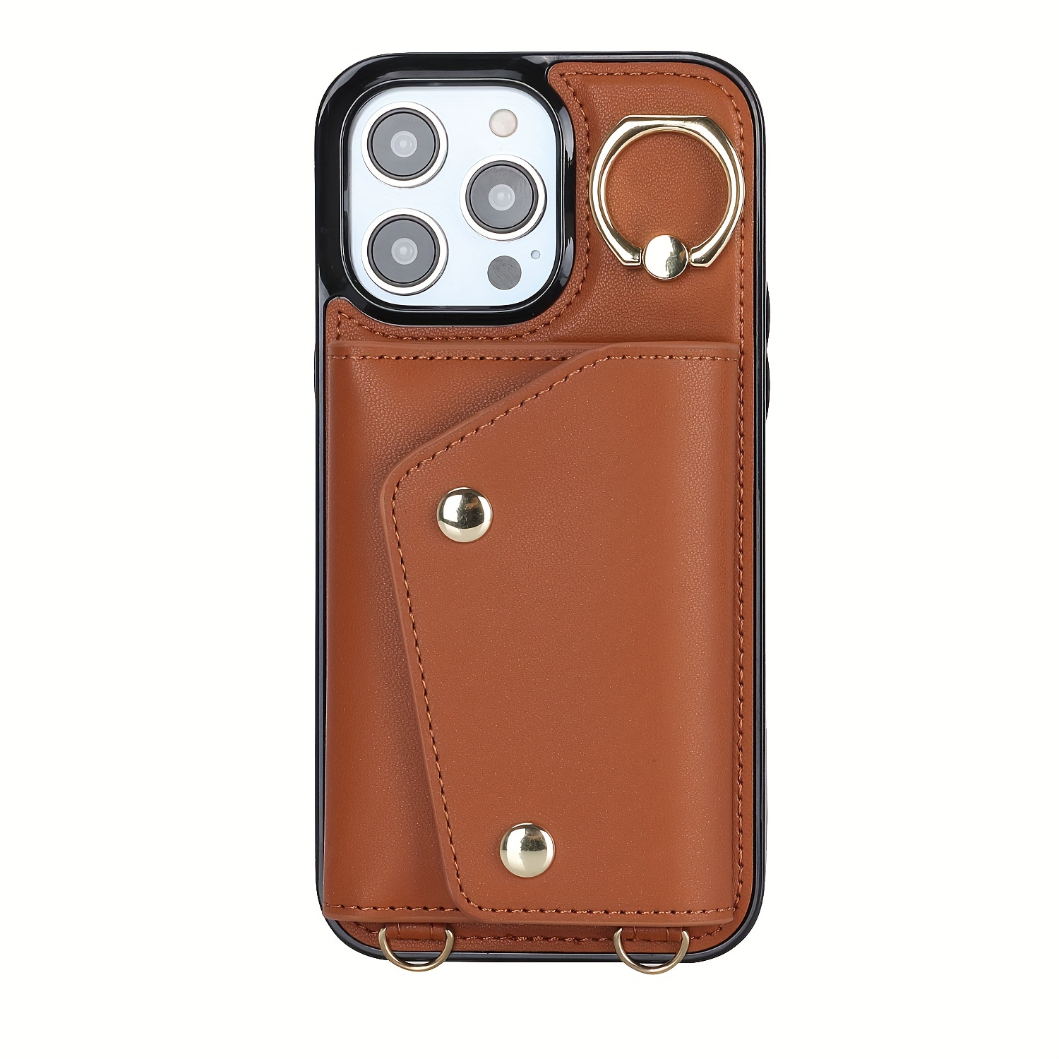 iPhone Leather Case Shockproof Cover 15 Pro Max 14 13 12 11 XS X 8 Plus 7  6S Leather Back Cover
