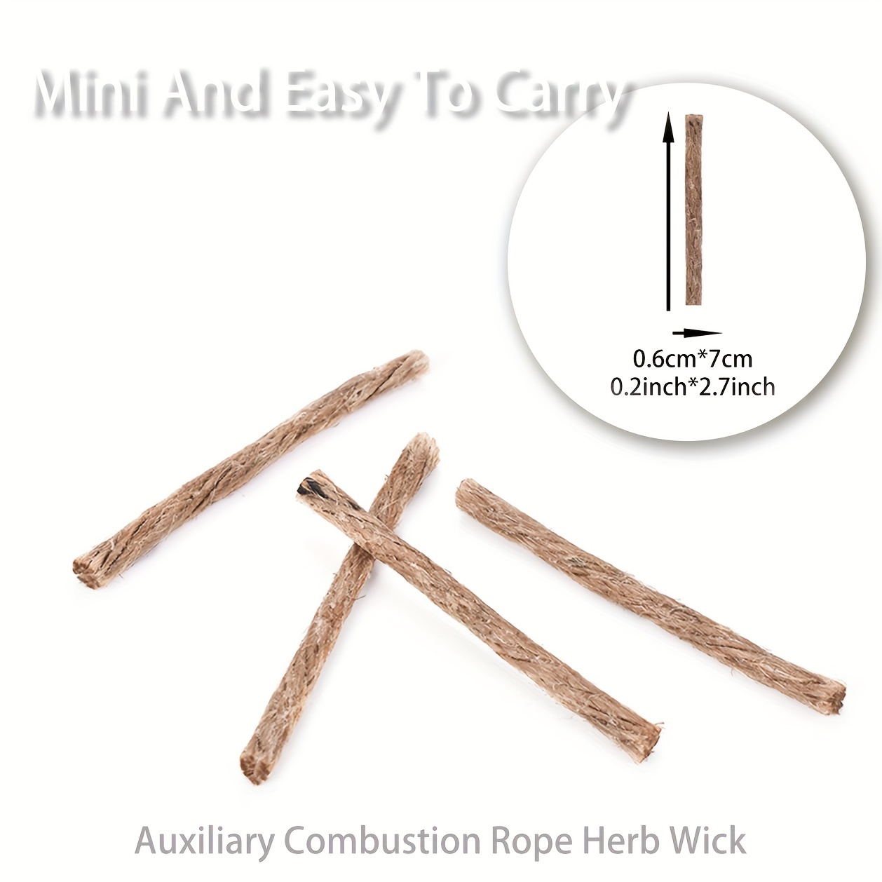 5/10pcs Waxed Hemp Rope Fire Starter For Campfires, Grill, Fireplace, Wood  Stoves, Bonfires And BBQ