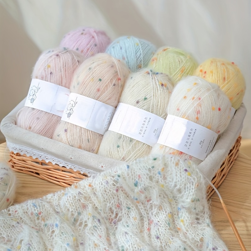 TPRPYN 50g 1pc milk Cotton Knitting Yarn Fingering Acrylic Crochet yarn  Sock Hand Knit line 4