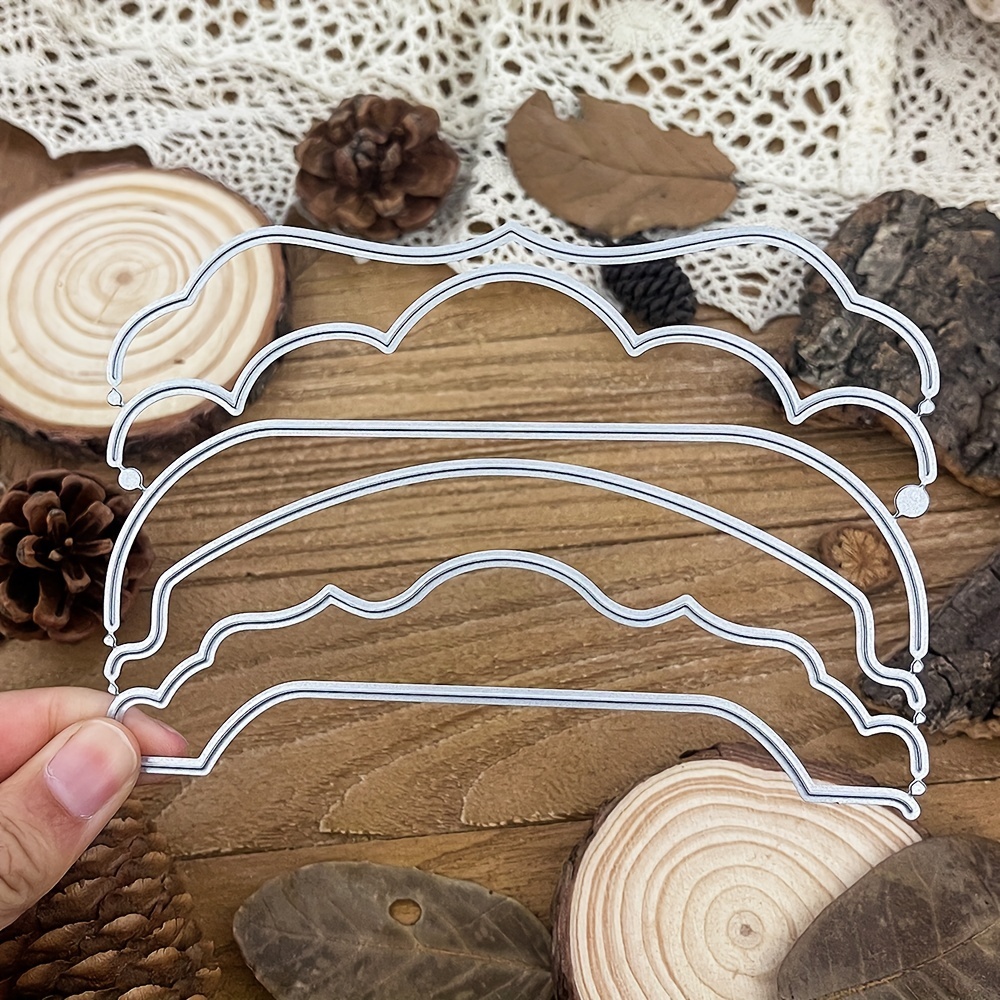 Beautiful Oval Lace Metal Cutting Dies - Perfect For DIY