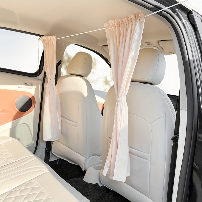 Car Front And Rear Row Partition Curtains Car Air Conditioning Partition  Windproof Baby Car Privacy Blackout Heat Insulation Sunscreen Curtains