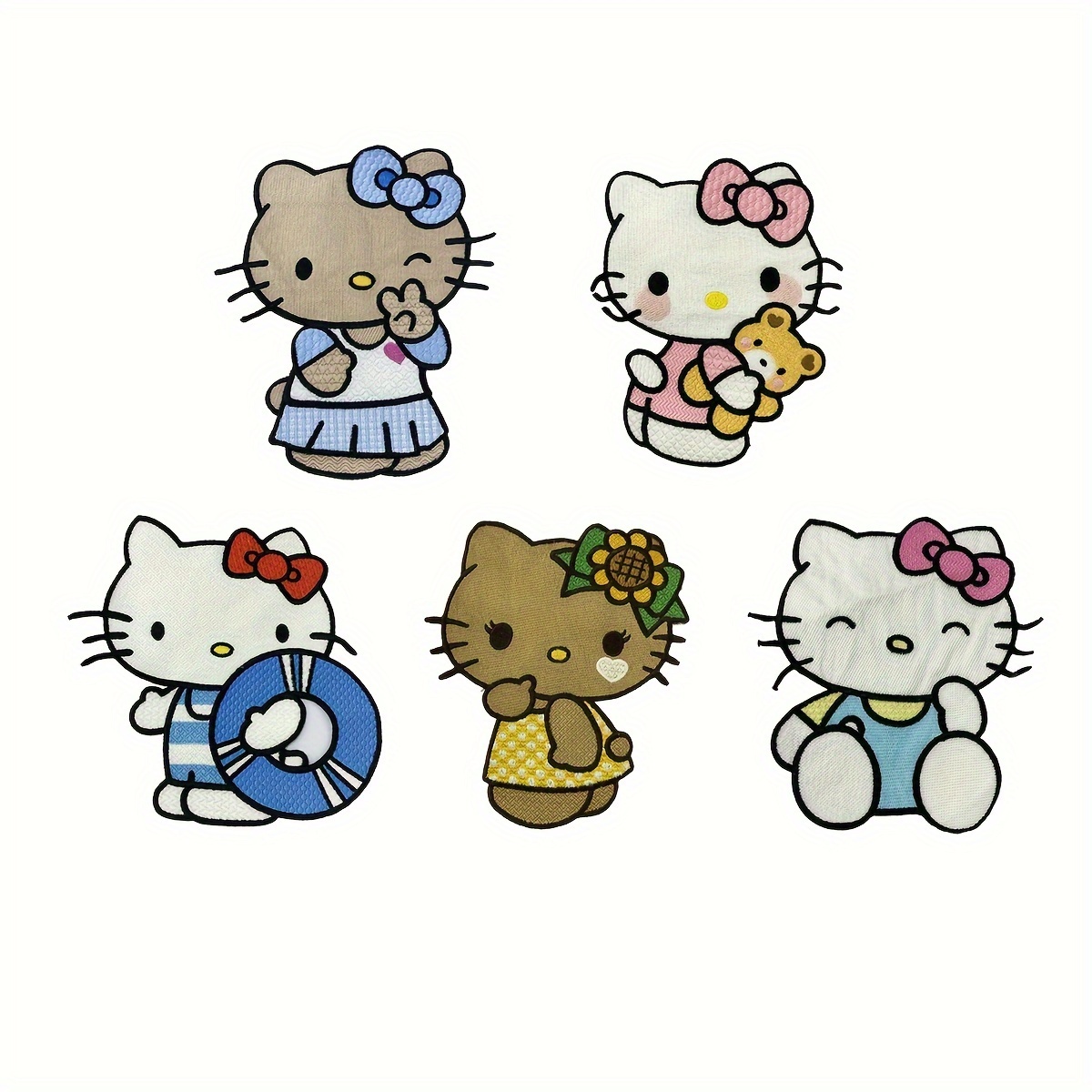 Hello Kitty Rhinestone Sticker - Temu