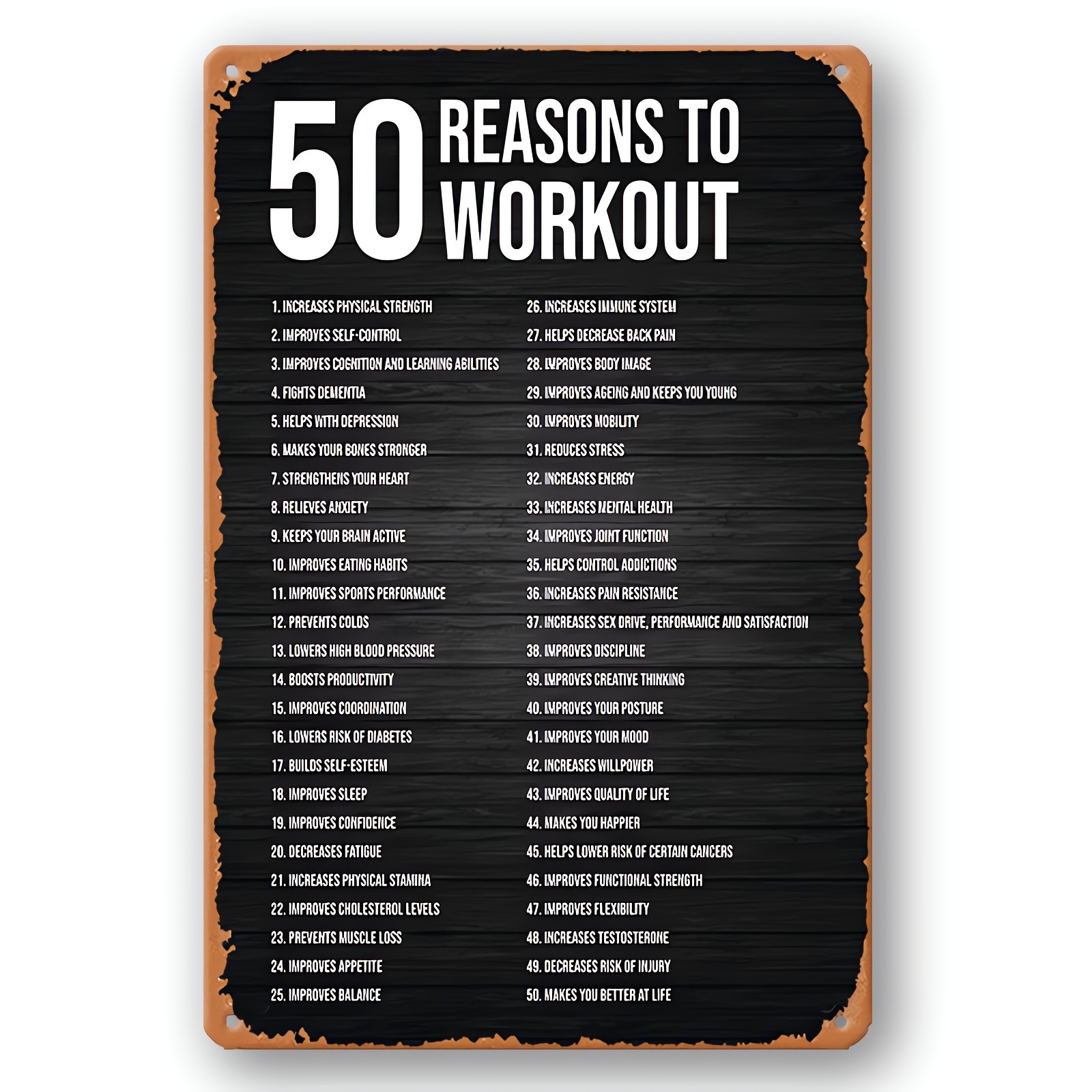 50 Reasons To Exercise 