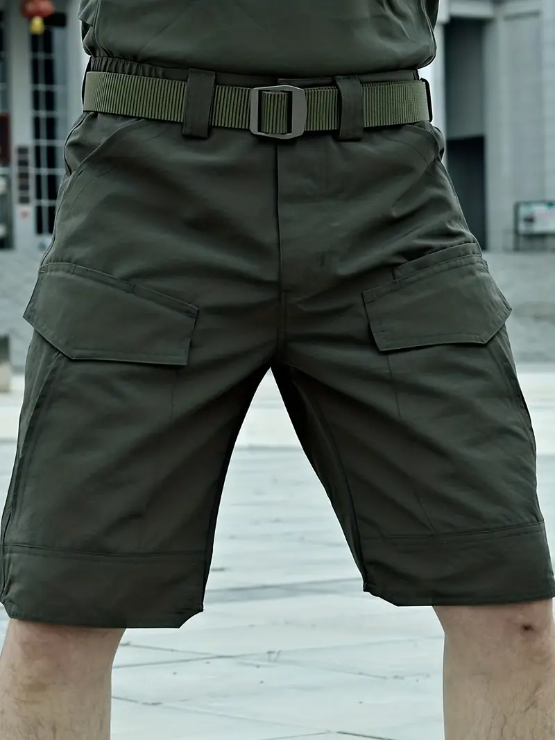 Breathable Men's Cargo Short Pants Flap Pocket Loose Trendy - Temu