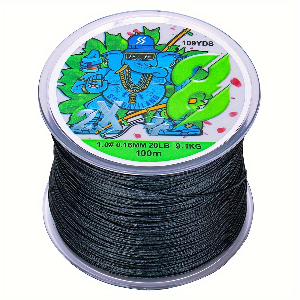 0.16mm 20LB Multi-Color Fishing Line 8 Strands Braided Lines 1000M